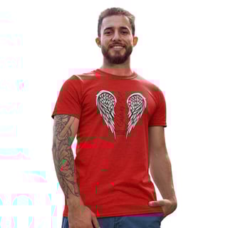 Camiseta Cristã Salmos 91:4 | Unissex Prime