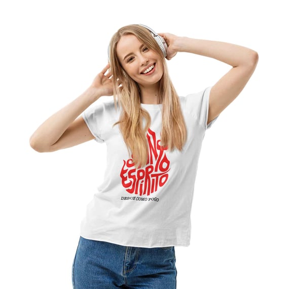 Camiseta Cristã Santo Espírito | Baby Long Prime