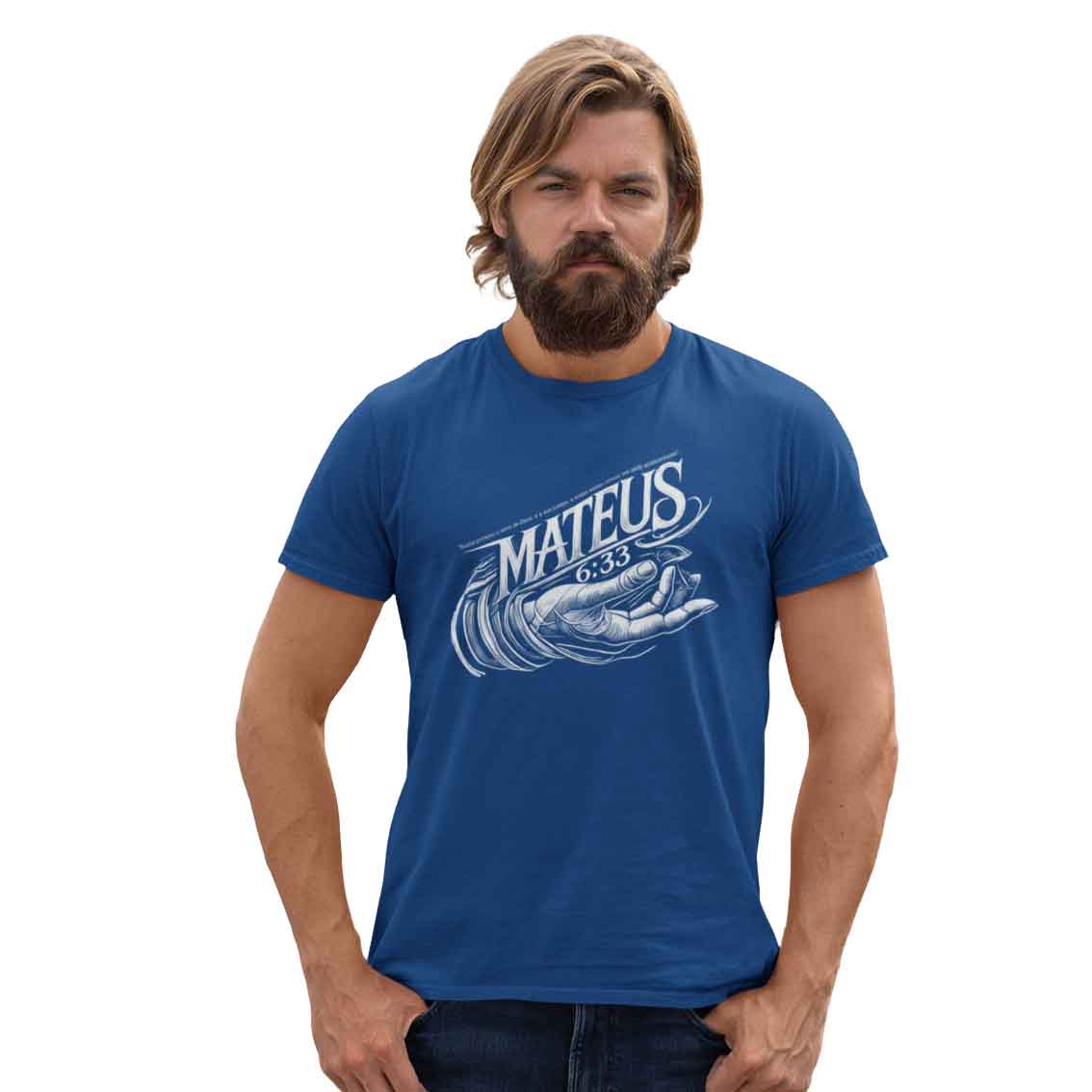 Camiseta Estonada - Mateus 6:33