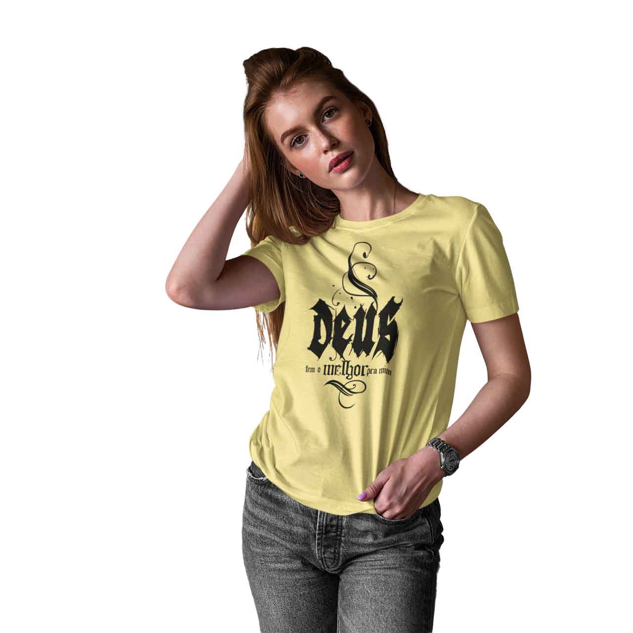 Camiseta Estonada - Deus tem o melhor pra mim