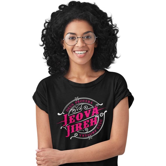 Camiseta Cristã Jeová Jireh | Baby Long Quality