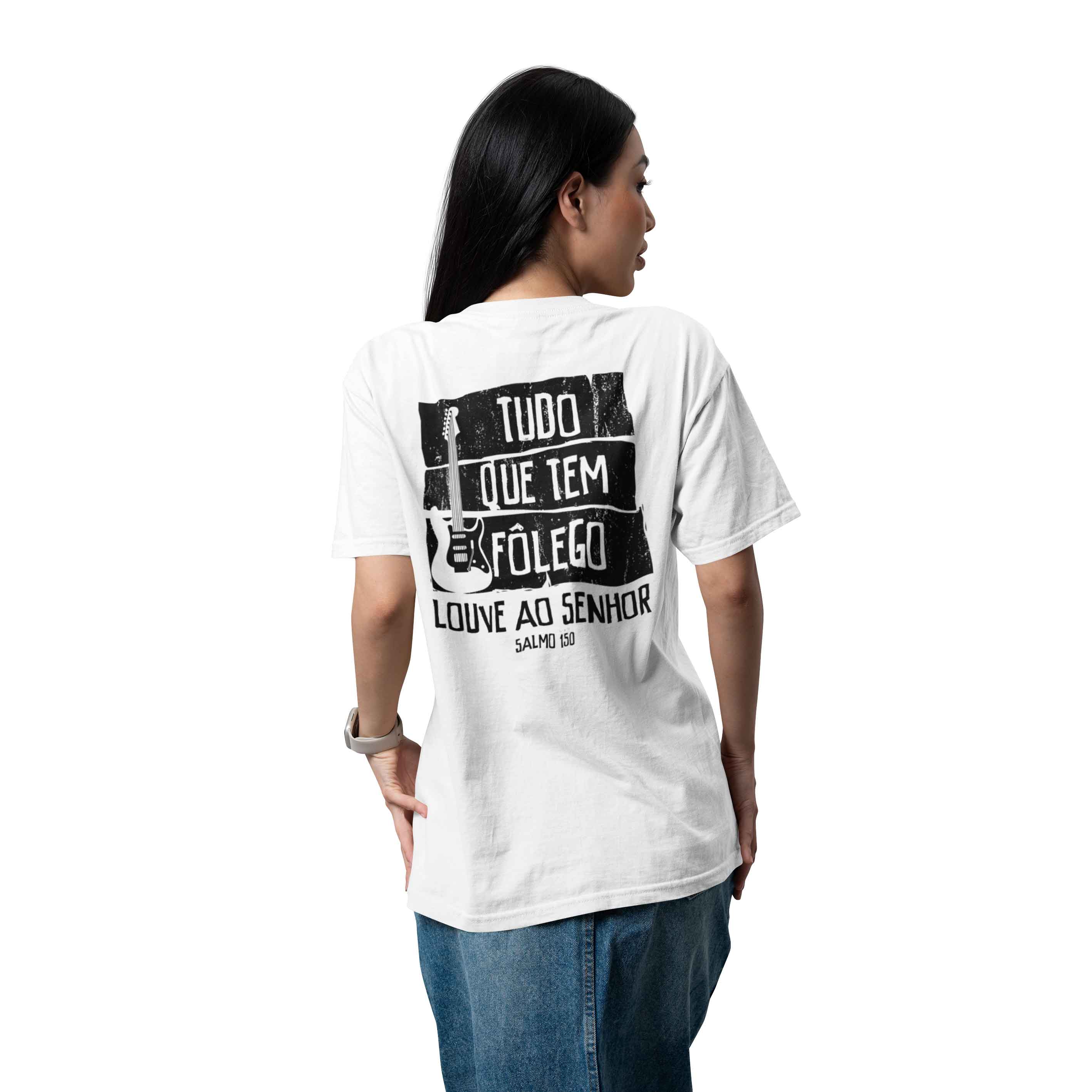 Camisa Oversized - Salmos 150