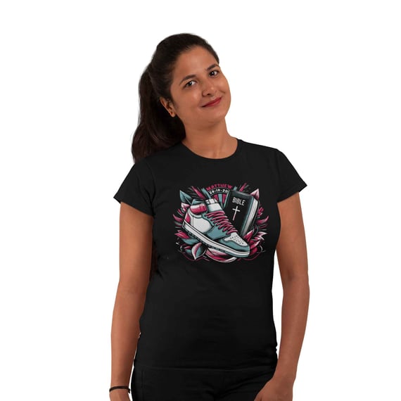 Camiseta Cristã Matthew 28:19-20 | Baby Long Prime