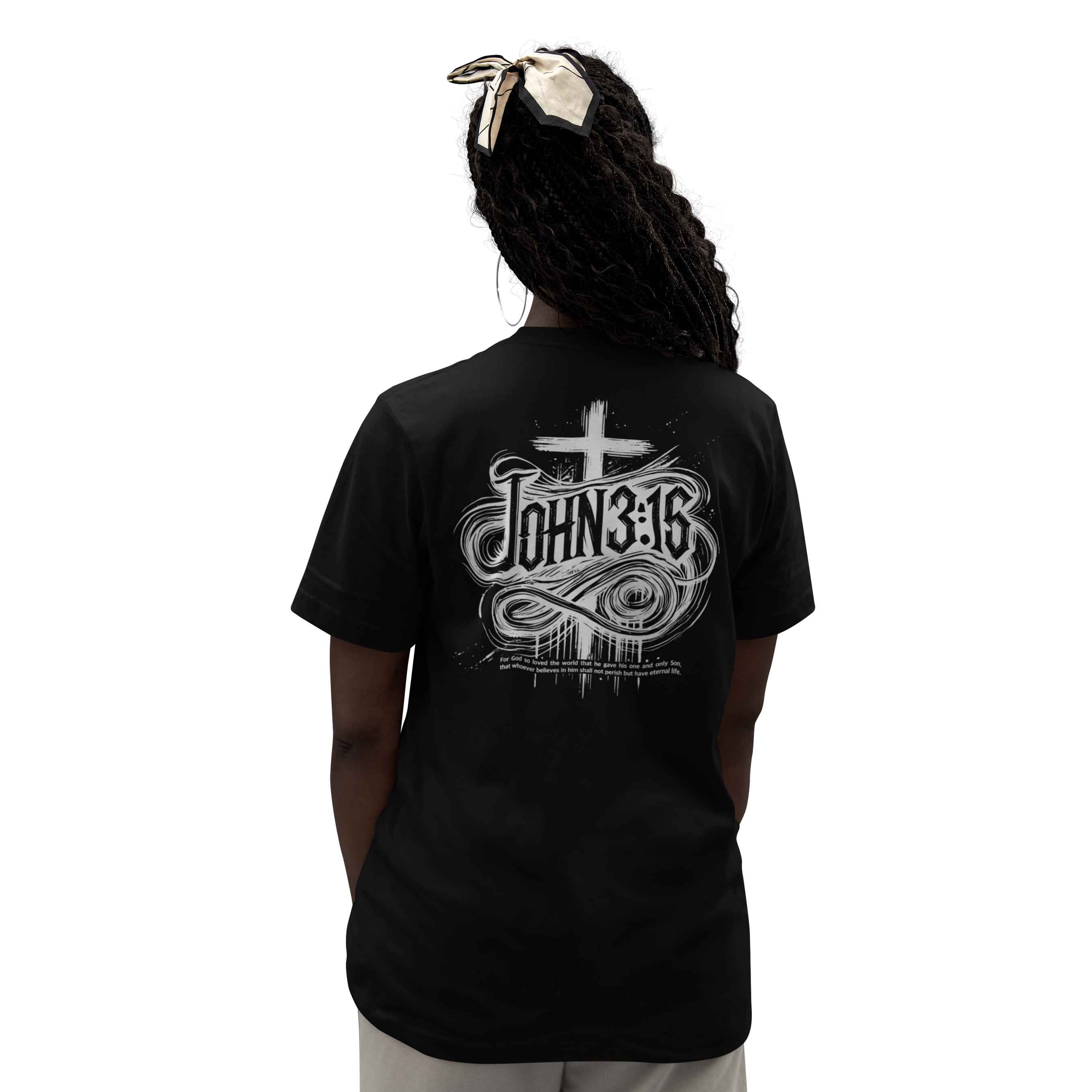 Camiseta Oversized - John 3:16