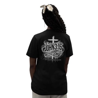 Camiseta Oversized - John 3:16