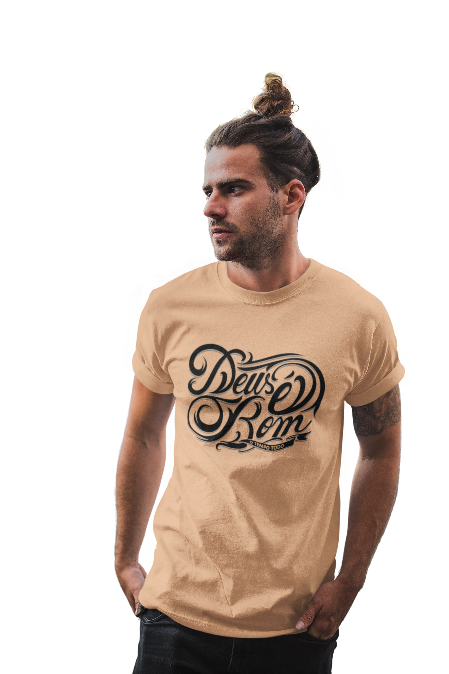 Camiseta Estonada - Deus é bom o tempo todo