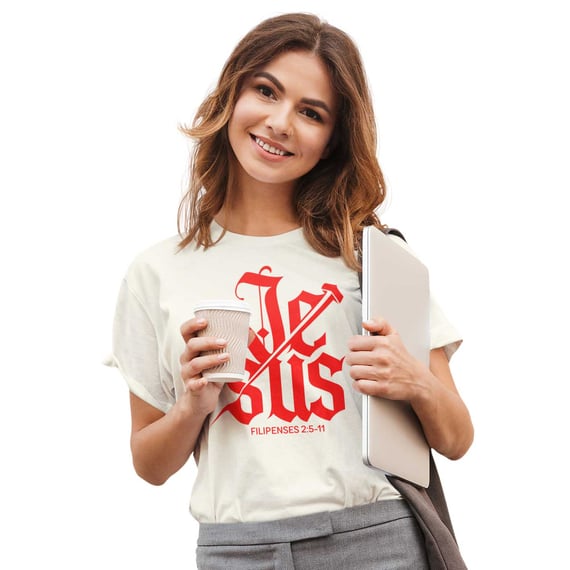 Camiseta Cristã Filipenses 2:5-11 | Unissex Prime