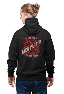 Moletom com ziper - O Senhor é o meu Pastor