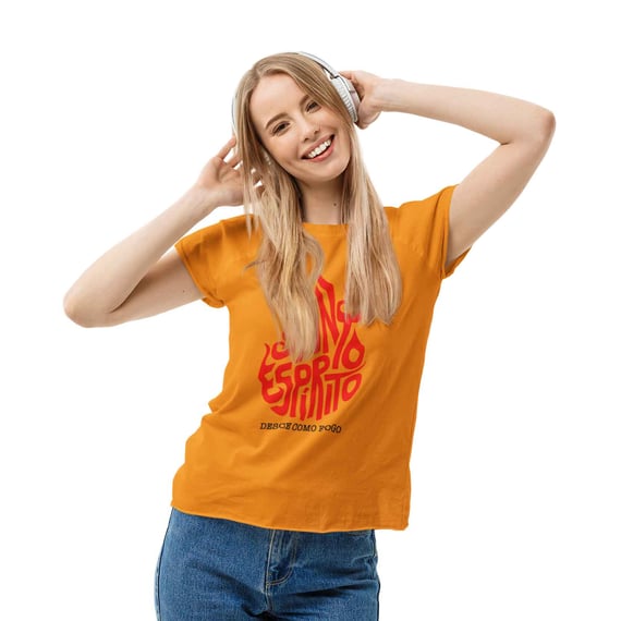 Camiseta Cristã Santo Espírito | Baby Long Quality