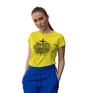 Camiseta Quality - John 3:16