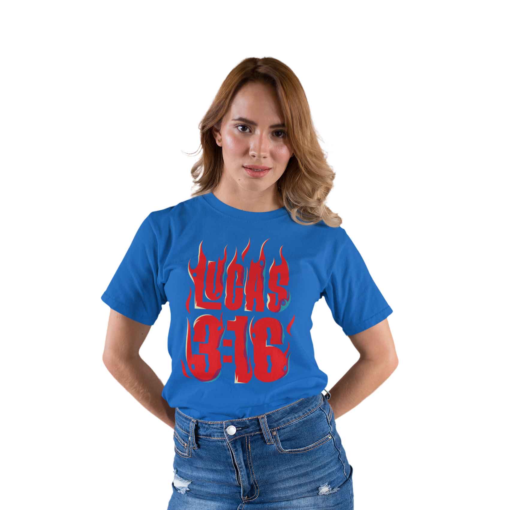 Camiseta Prime - Lucas 3:16