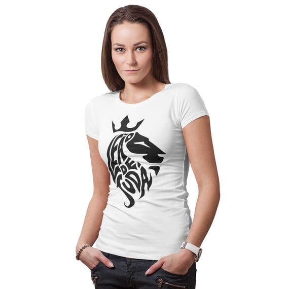 Camiseta Cristã Leão de Judá | Baby Long Prime