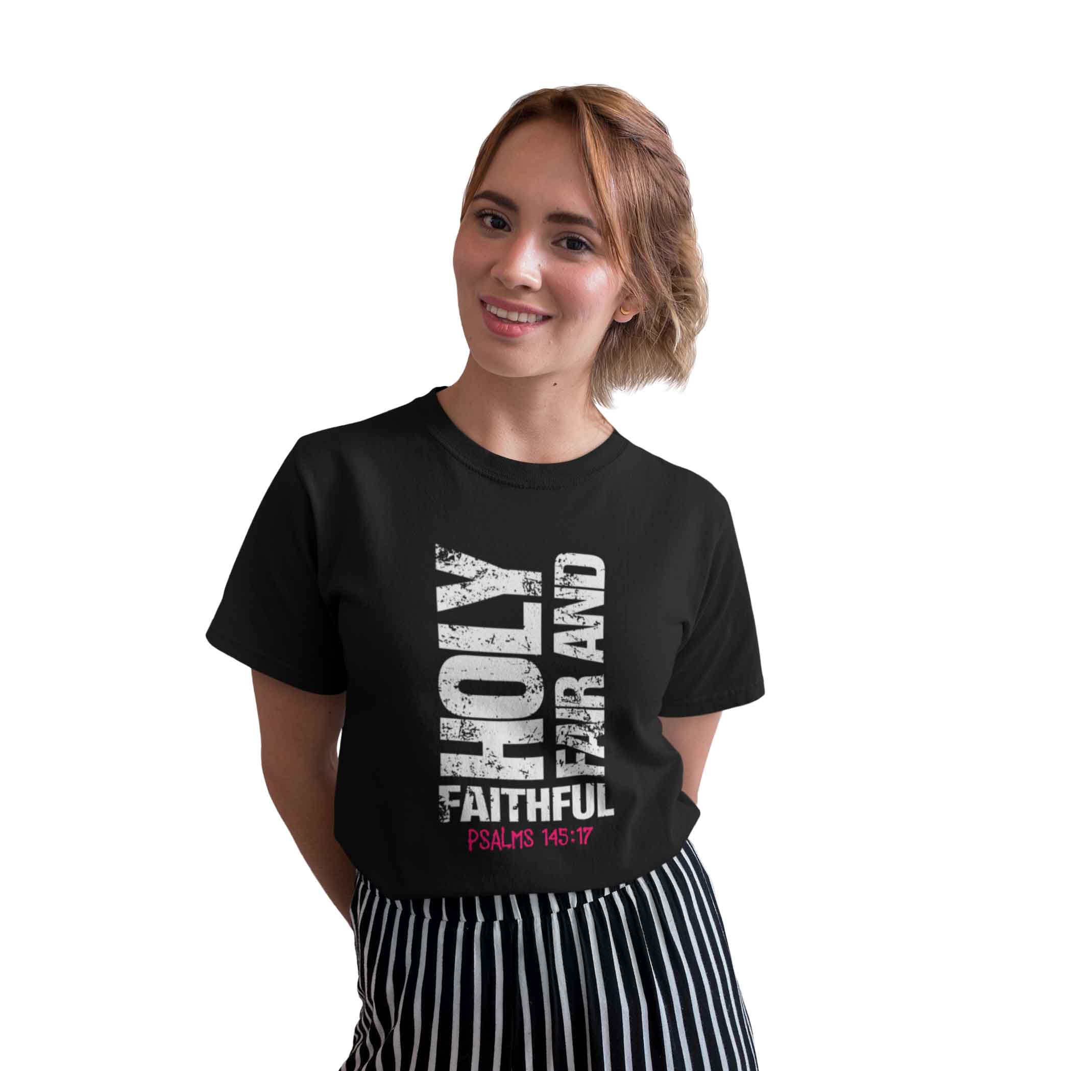 Camiseta Pima - Holy, Fair and Faithful