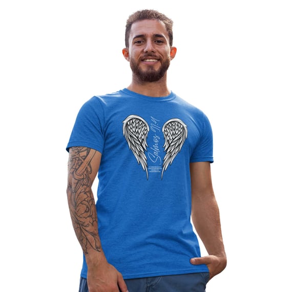 Camiseta Cristã Salmos 91:4 | Unissex Prime