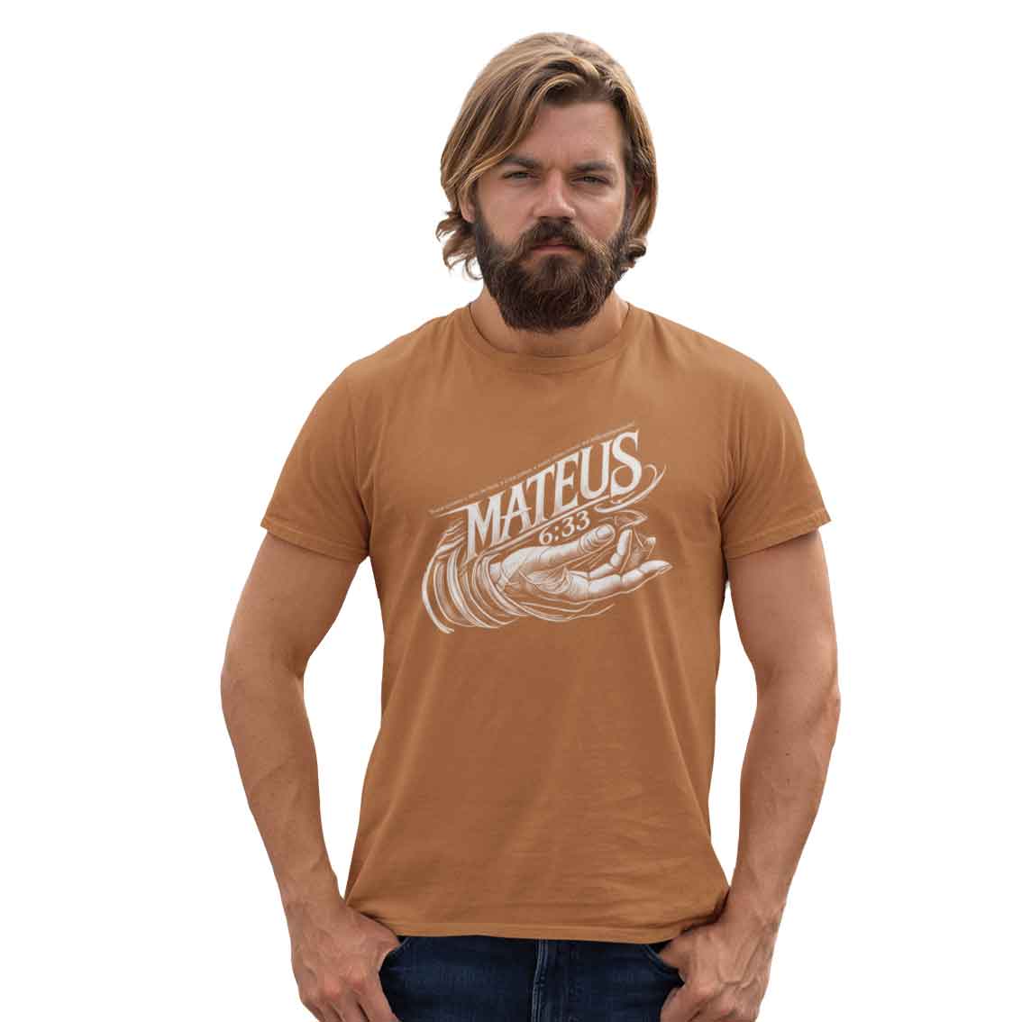Camiseta Pima - Mateus 6:33