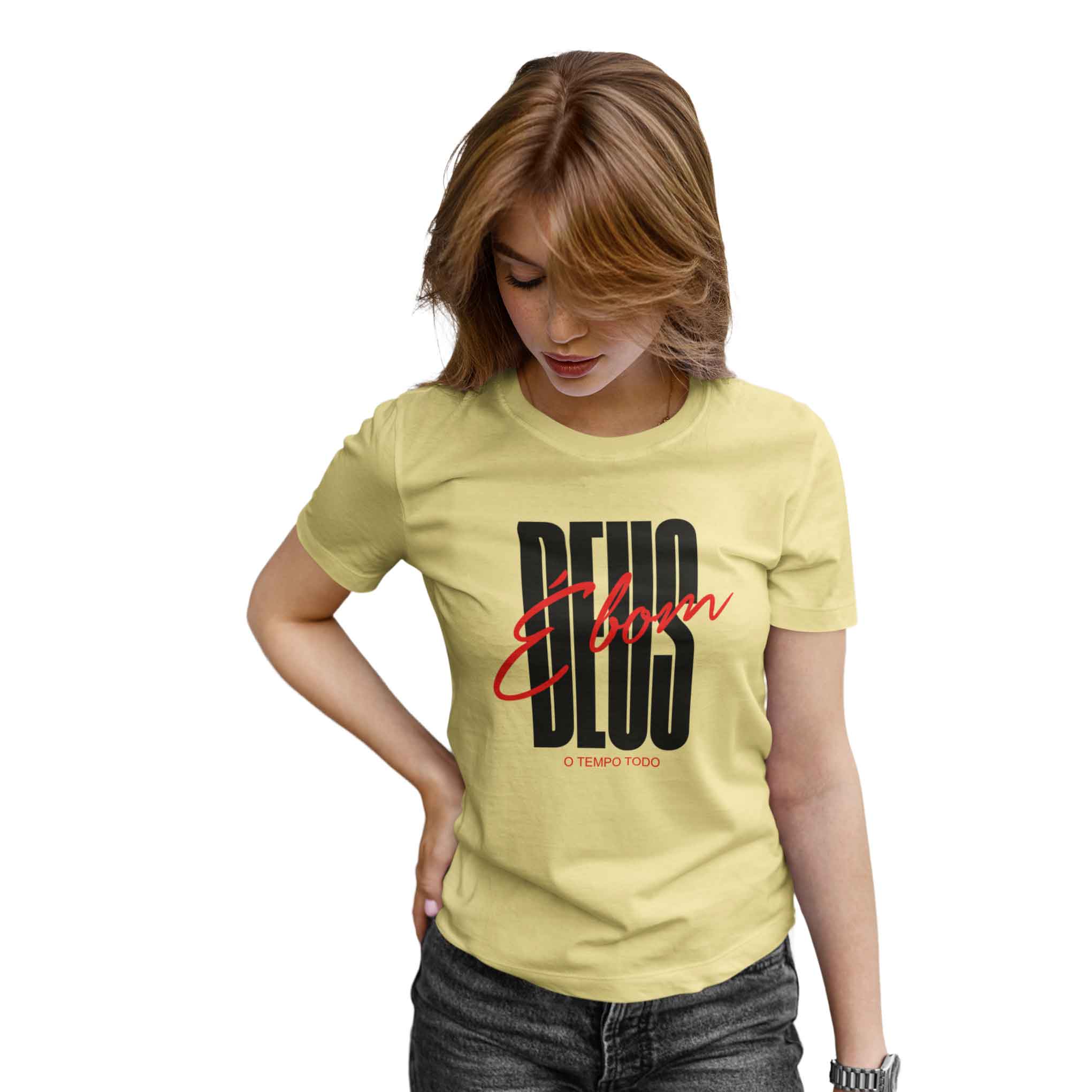 Camiseta Estonada - Deus é bom