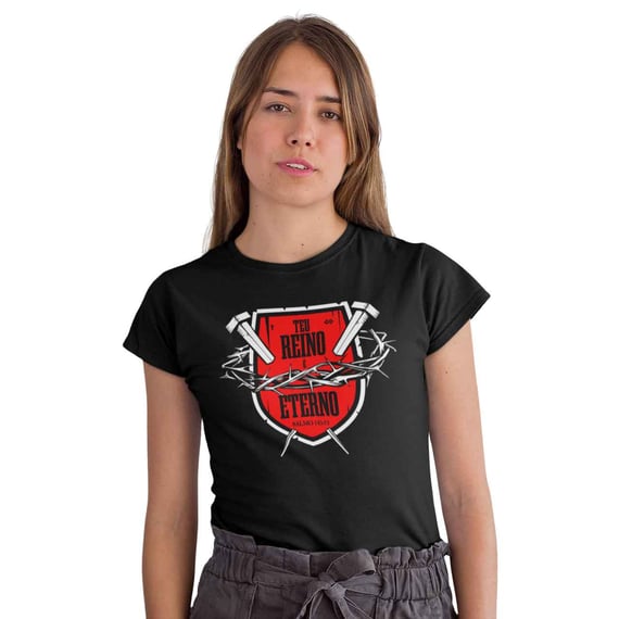Camiseta Cristã Salmo 145:13 | Baby Long Prime