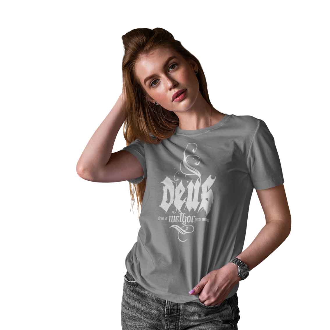Camiseta Classic - Deus tem o melhor pra mim