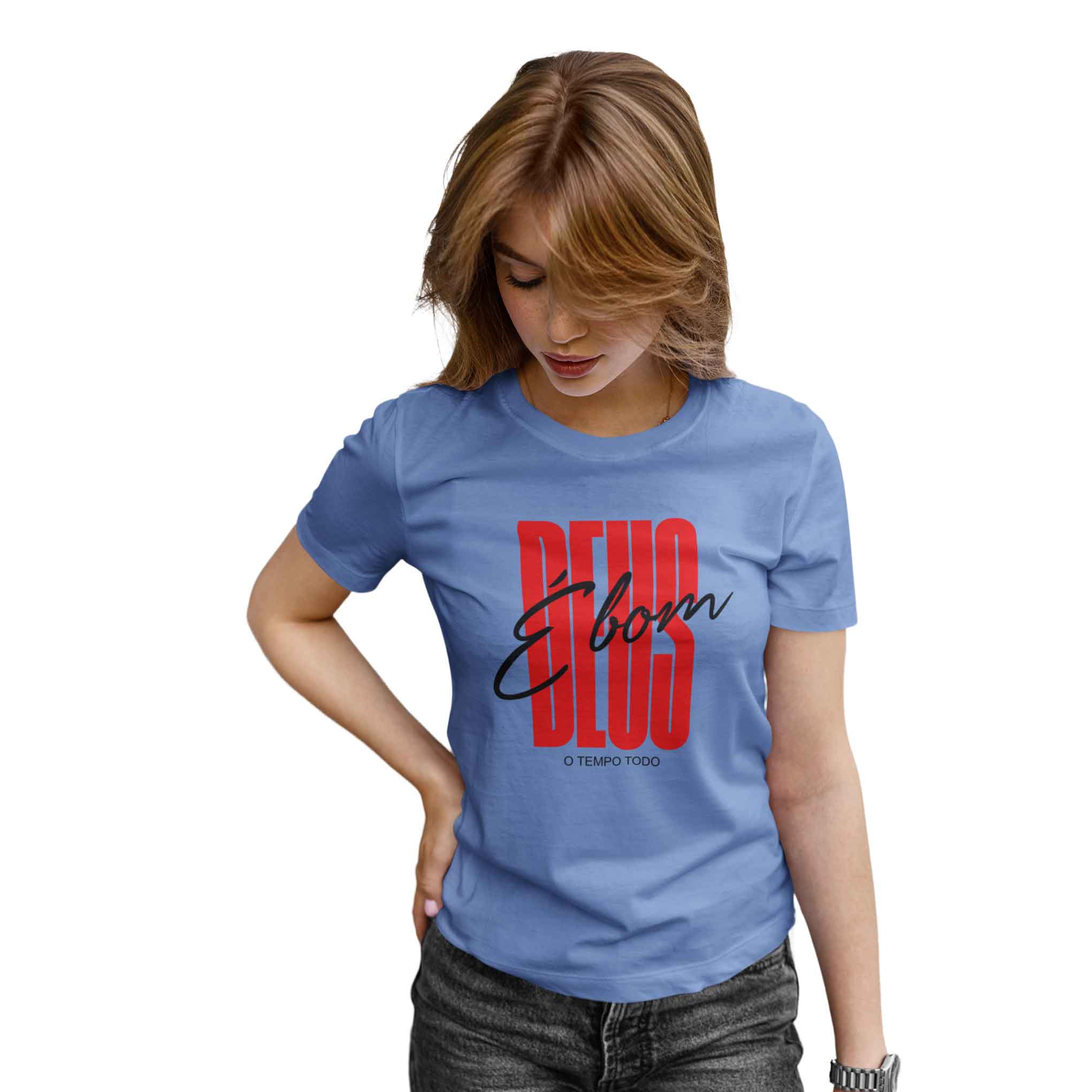 Camiseta Estonada - Deus é bom