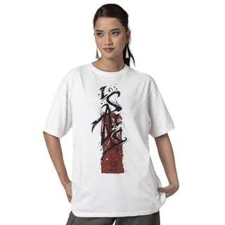 Nome do produto Camiseta Oversized (Frente) - Isaías 41:10