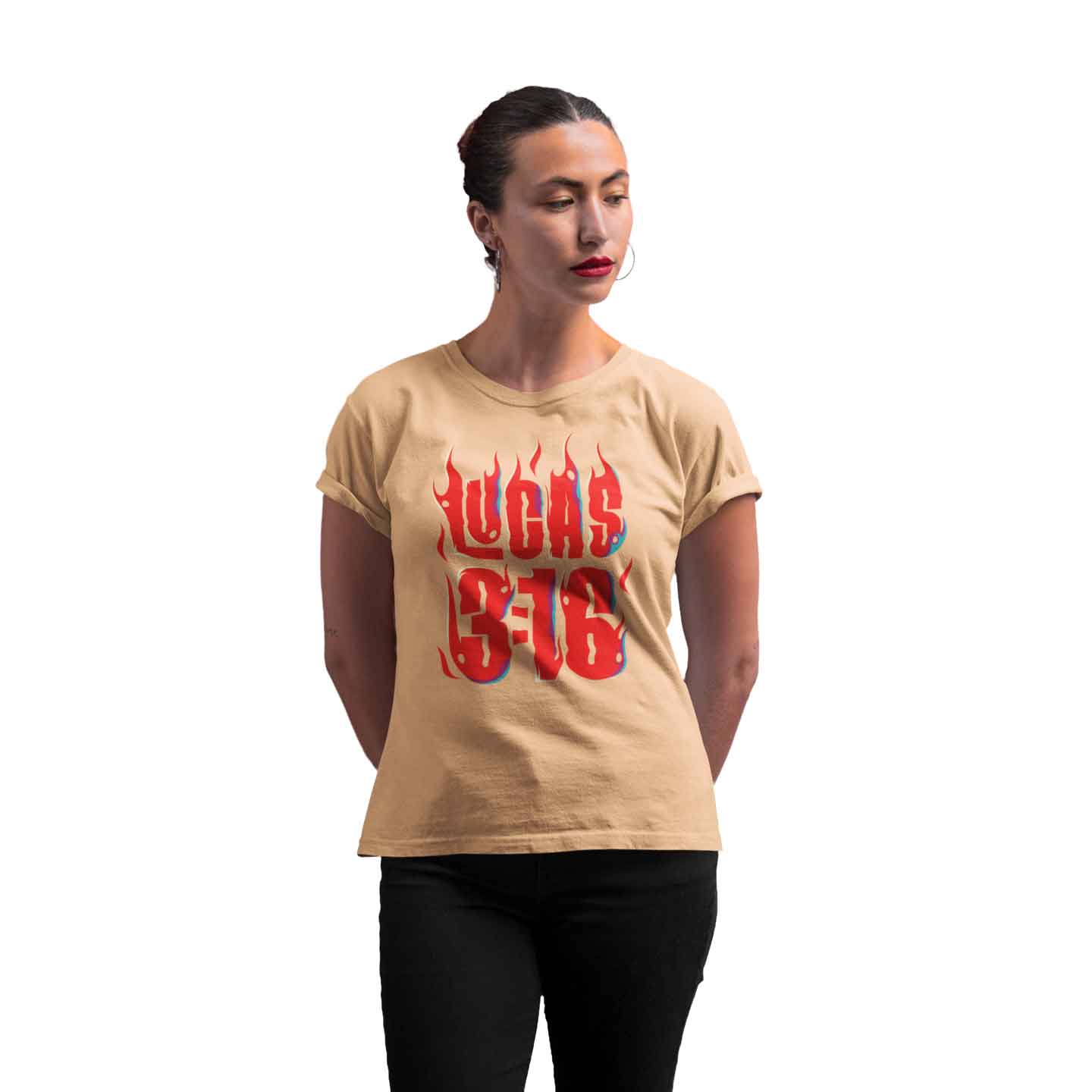 Camiseta Estonada - Lucas 3:16