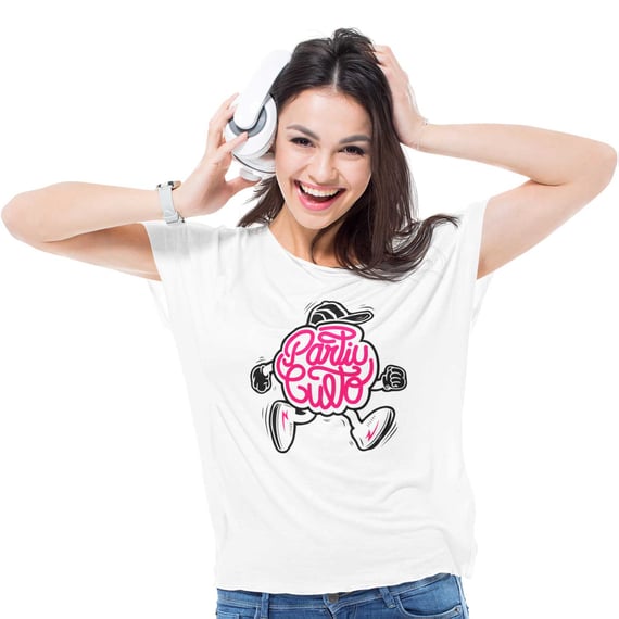 Camiseta Cristã Partiu culto | Baby Long Prime