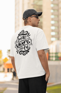 Camisa Oversized - O justo viverá pela fé