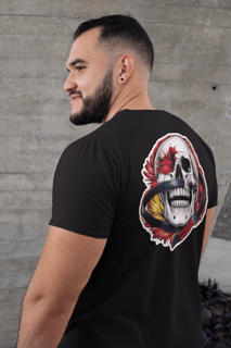 Nome do produto CAMISETA SKULL BJJ OSS