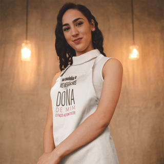 Nome do produto Avental Dona de Mim
