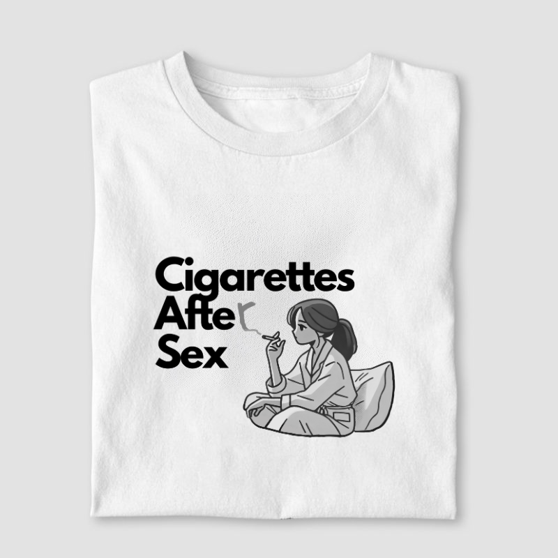 Camiseta Cigarettes After Sex Branca