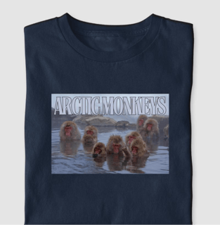 Camiseta Macacos Banhando