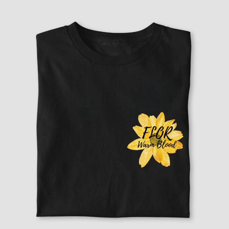 Camiseta Flor Warm Blood
