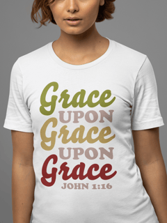 Nome do produto Camiseta - Grace Upon Grace
