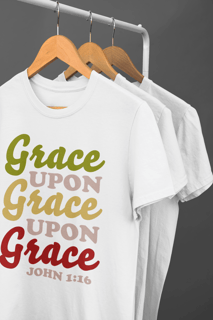 Nome do produto Camiseta - Grace Upon Grace