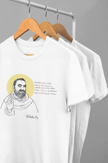 Nome do produto Camiseta - St. Padre Pio