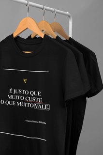 Nome do produto Camiseta - Santa Teresa D'Ávila (Preta)