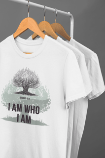 Nome do produto Camiseta - I am Who I am