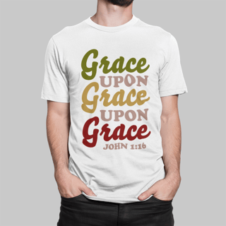 Nome do produto Camiseta - Grace Upon Grace