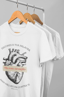 Nome do produto Camiseta - No meu Coração