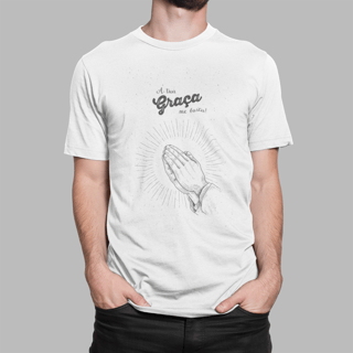 Nome do produto Camiseta - A tua graça me basta