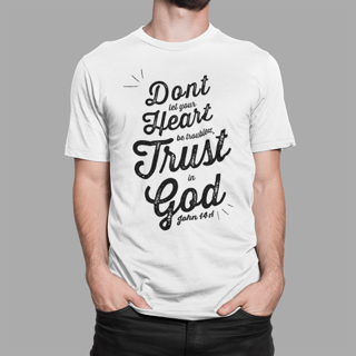 Nome do produto Camiseta - Trust in God