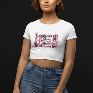 Nome do produto Cropped Lgbtqpian