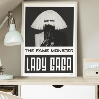Nome do produto Poster Lady Gaga