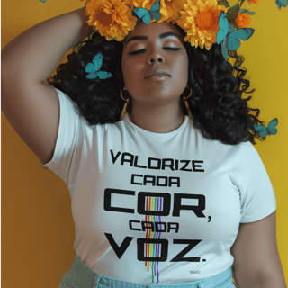 Nome do produto Camiseta Valorize