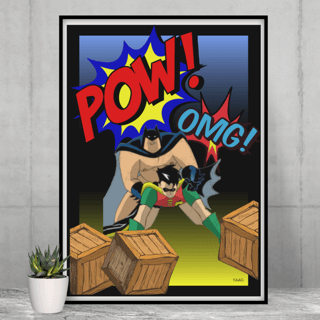 Nome do produto Poster Batman Sex