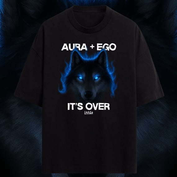 Aura + Ego - Overzised Preta