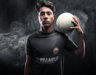 Nome do produto ORRA MEU SELEÇÃO DO ROCK - Camiseta Sport Dry UV - PRETA