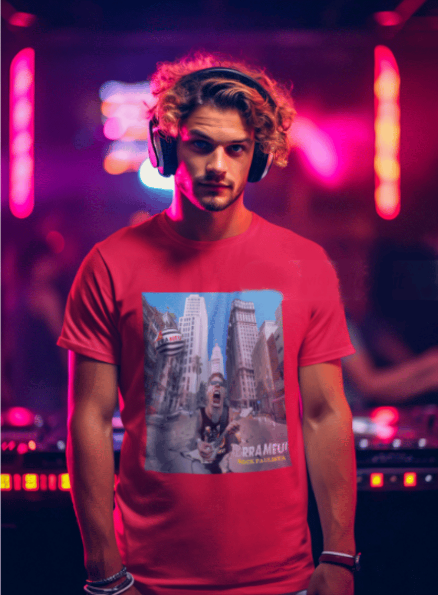 Nome do produto: Camiseta Unisex TERREMOTO  - ORRA MEU