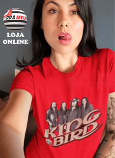 Nome do produto Camiseta Unisex Banda KING BIRD 
