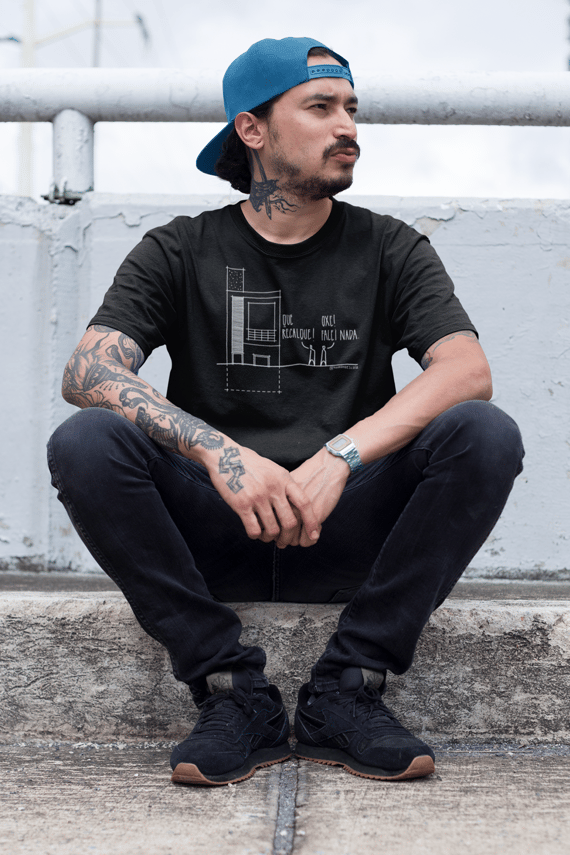 Camiseta Unissex Preta - Que realque!